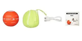 2025 Newly Upgraded Pet Droid Interactive Dog Toy Dog Ball Durable Motion Activated Automatic Rolling Ball Toys USB Rechargeable