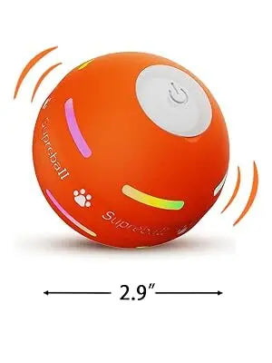 2025 Newly Upgraded Pet Droid Interactive Dog Toy Dog Ball Durable Motion Activated Automatic Rolling Ball Toys USB Rechargeable