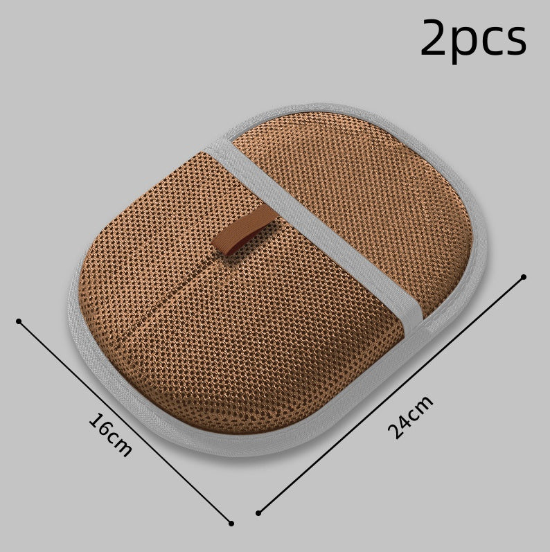 Pet Grooming & Hair Remover Glove – Gentle De-Shedding Brush for Dogs & Cats